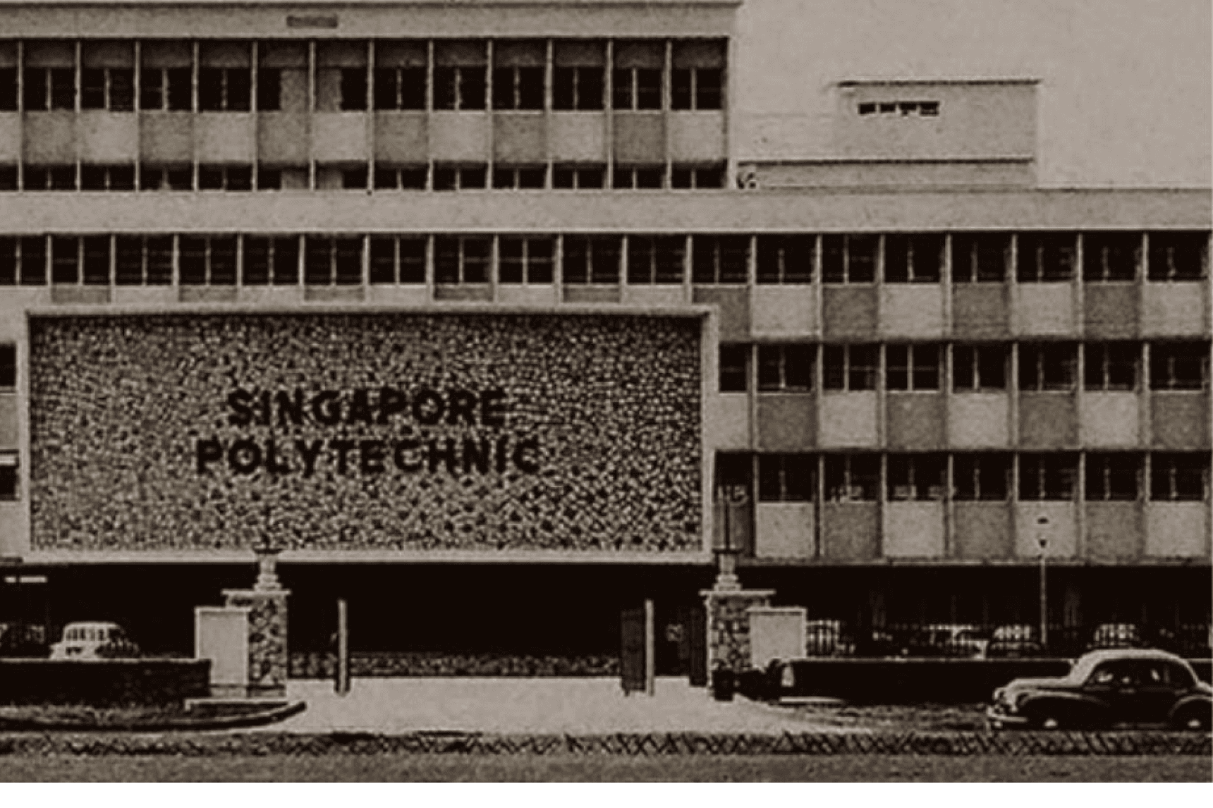 SP Singapore Polytechnic Old Campus, Prince Edward Road 1960s